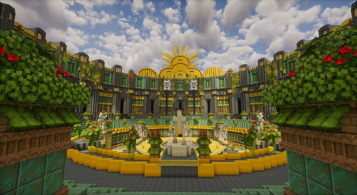 Jungle Boss Colosseum — Jungle Minecraft boss arena, screenshot 2