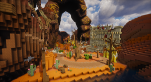 Mesa PvP Arena — Mesa Minecraft pvp arena, screenshot 2
