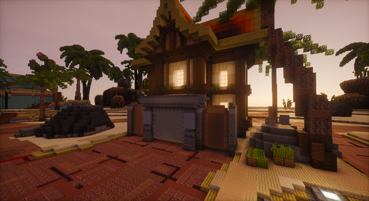 Summer Lifesteal with Warzone — Desert Minecraft warzone, screenshot 6