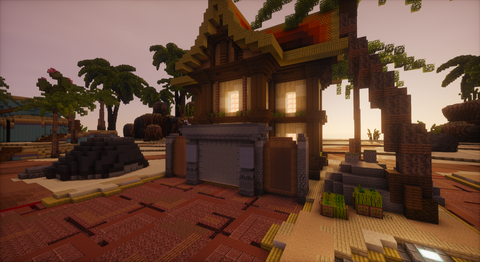 Summer Lifesteal with Warzone — Desert Minecraft warzone, screenshot 6