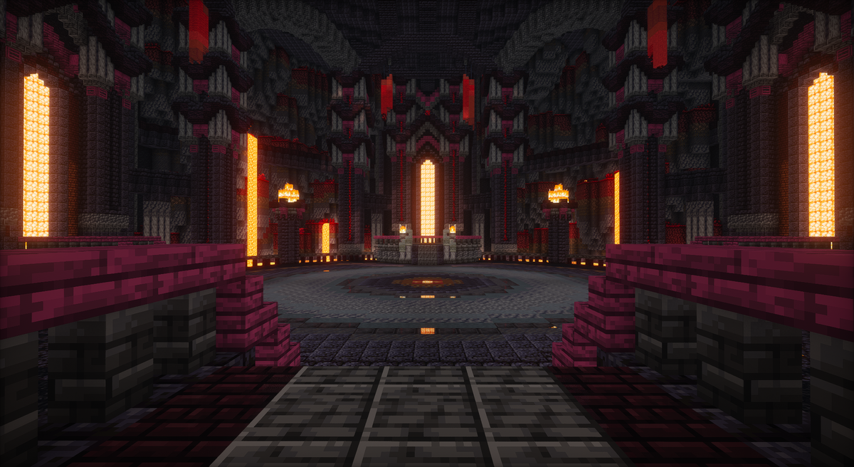 Infernal Boss Room — Nether Minecraft boss room, screenshot 3