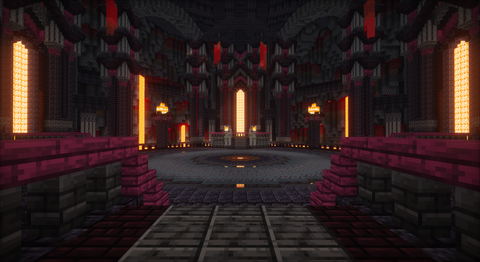 Infernal Boss Room — Nether Minecraft boss room, screenshot 3