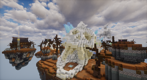 Graveyard BedWars — Dark Fantasy Minecraft bedwars map, screenshot 4