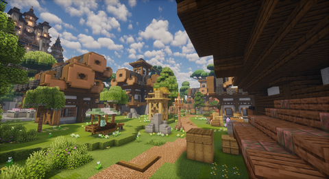 Kingsvale Kingdom — Medieval Minecraft kingdom spawn, screenshot 6