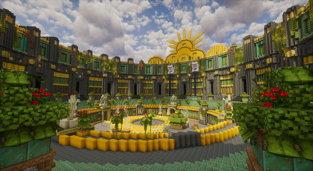 Jungle Boss Colosseum — Jungle Minecraft boss arena, screenshot 3