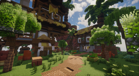 Tropica Bay — Tropical Minecraft spawn, screenshot 5