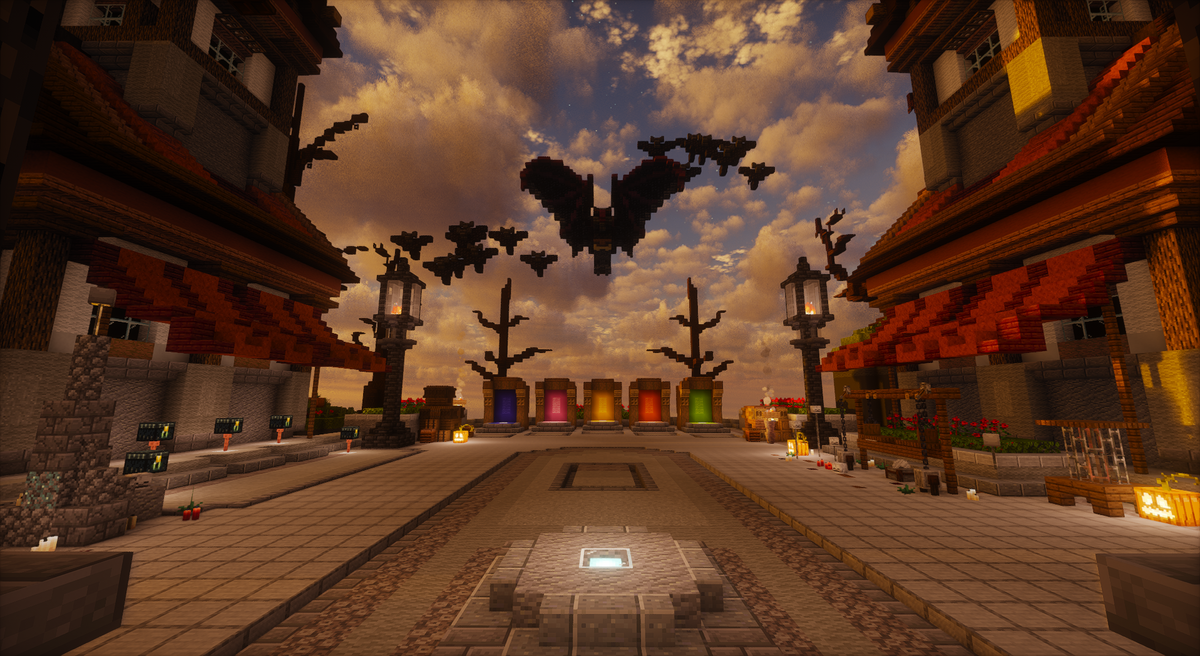 Simple Halloween Lobby — Minecraft lobby, screenshot 3