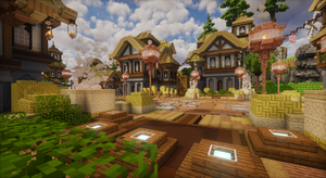 Golden Village Spawn — Minecraft spawn, screenshot 3