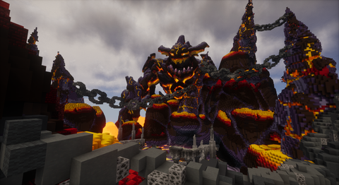 Magma Arena — Nether Minecraft pvp arena, screenshot 3
