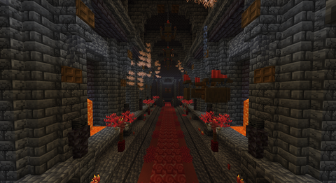 Dark Fantasy Orc Dungeon — Minecraft dungeon, screenshot 4