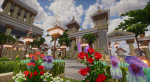 Akropolis Greek Spawn — Greek Minecraft spawn, screenshot 3
