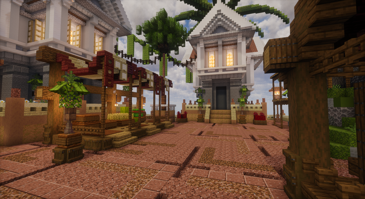 Tropical Royal Lobby — Tropical Minecraft lobby, screenshot 3