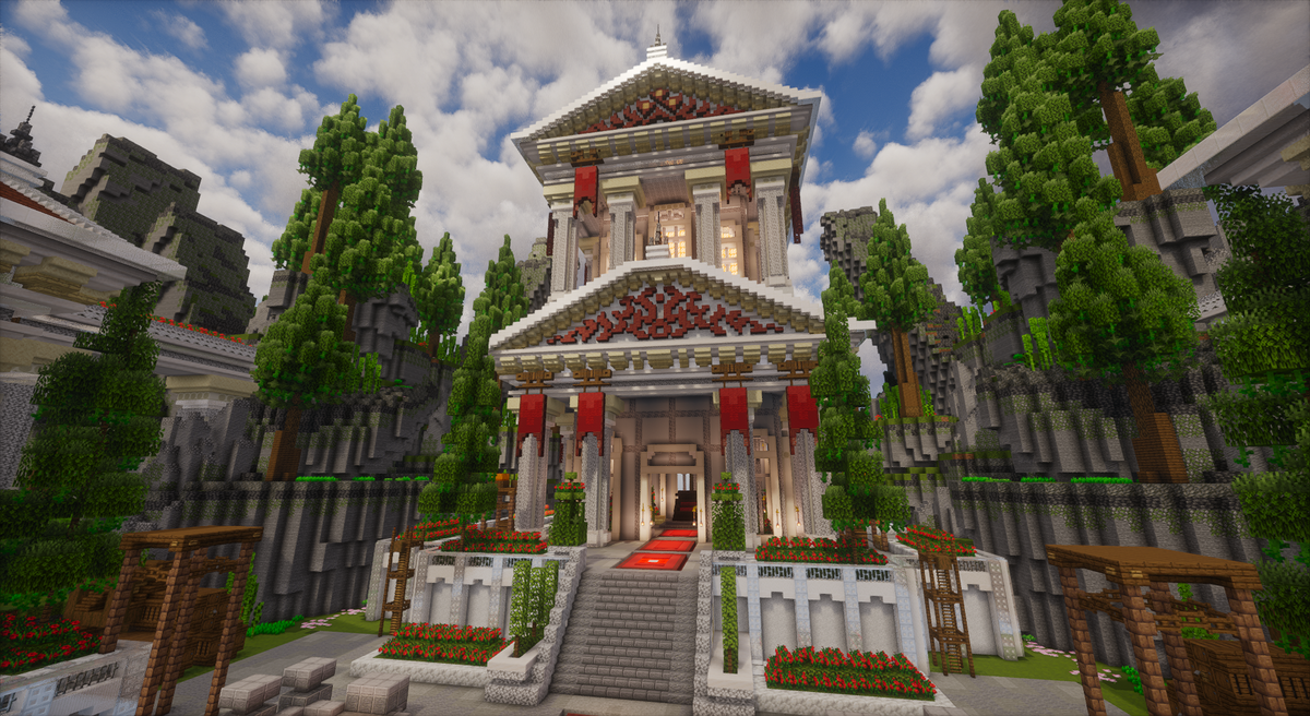 Olympia Spawn — Greek Minecraft spawn, screenshot 3