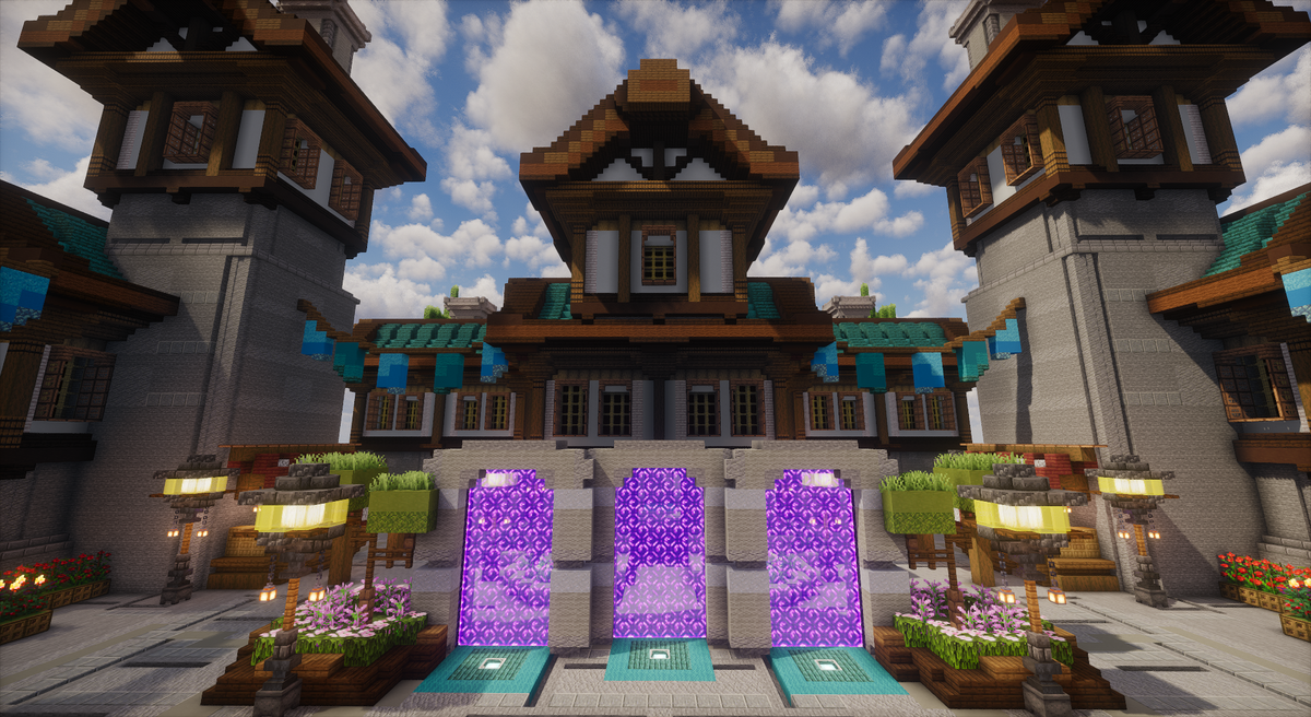 Trivulkan Spawn — Minecraft spawn, screenshot 4