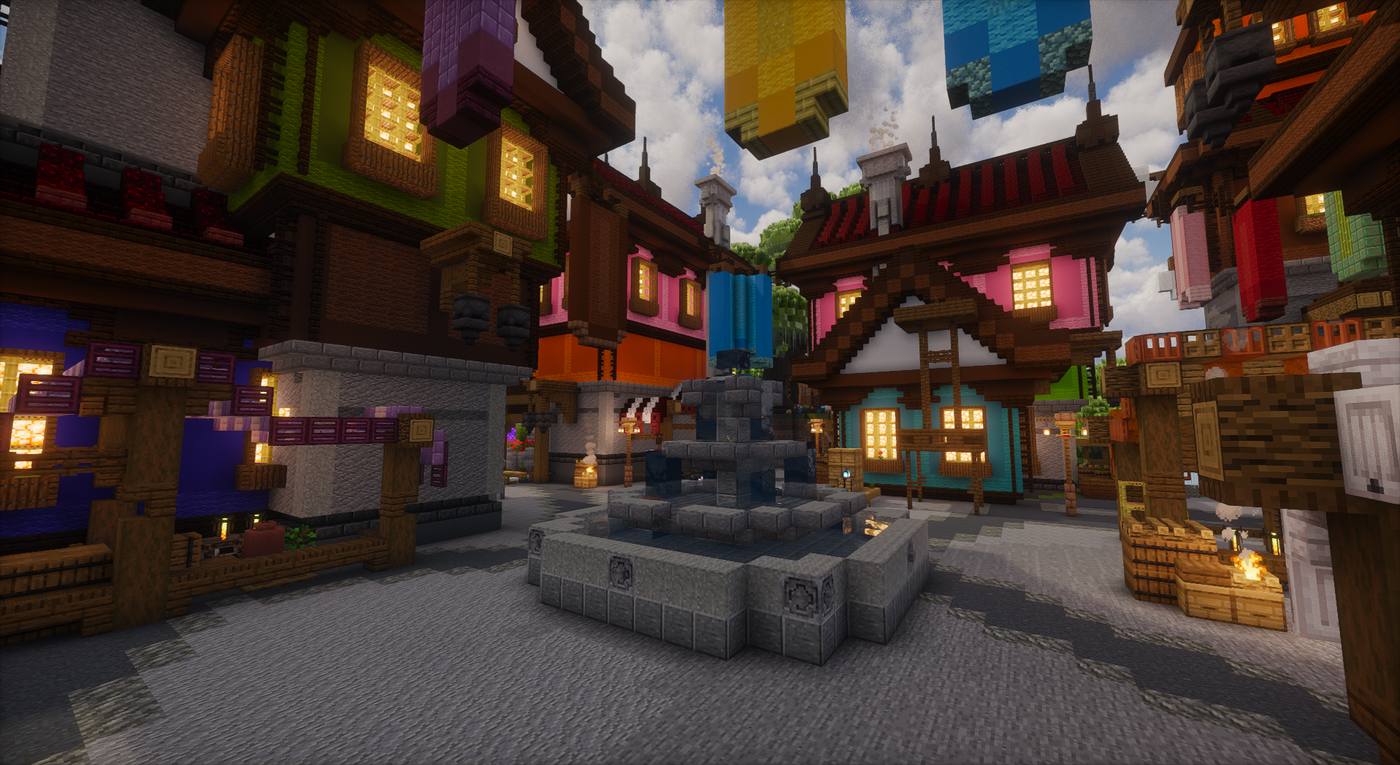 Colorful Haven Lobby