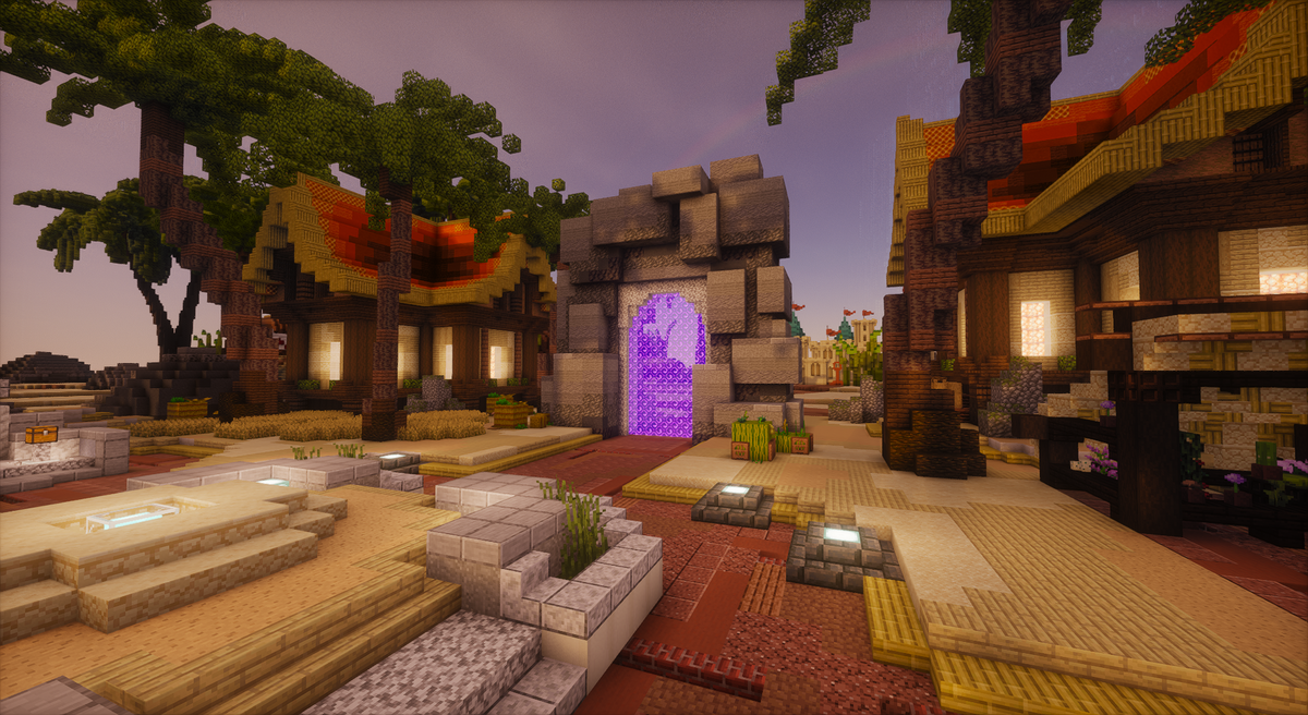 Summer Lifesteal with Warzone — Desert Minecraft warzone, screenshot 5