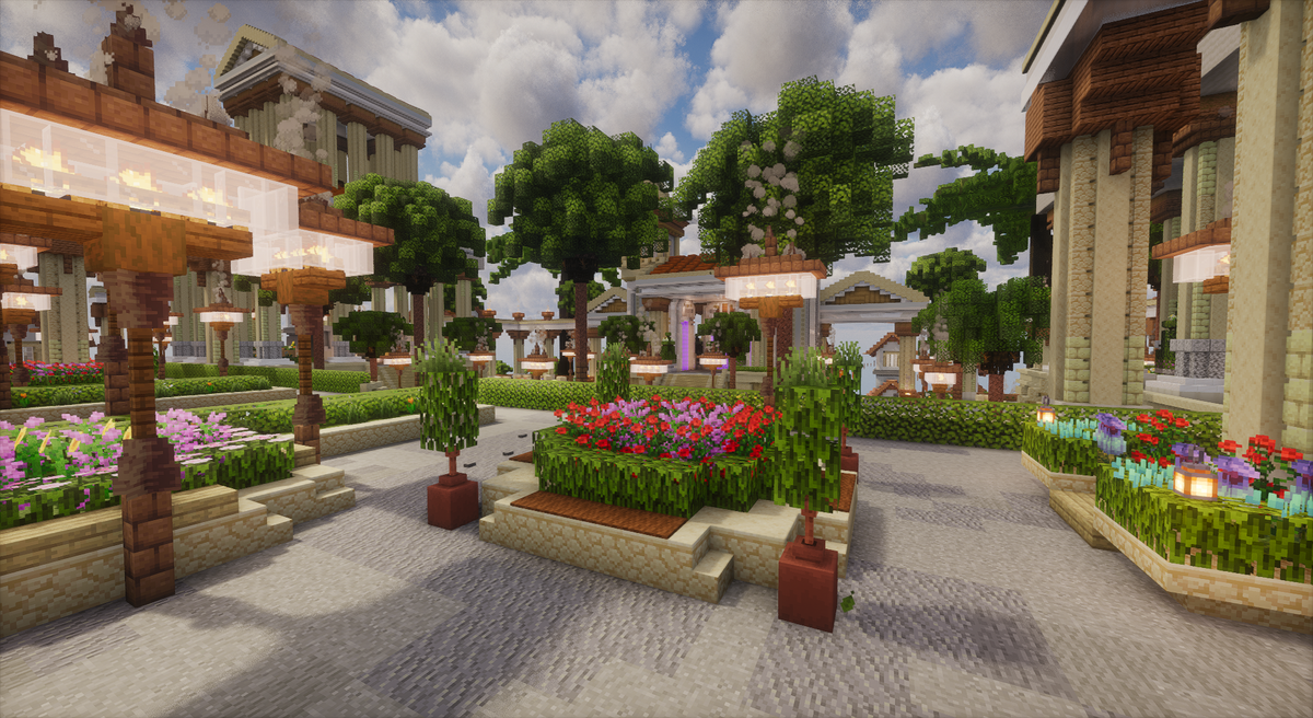 Akropolis Greek Spawn — Greek Minecraft spawn, screenshot 4
