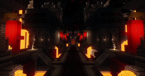 Nether Dungeon - nether Minecraft dungeon, screenshot 7