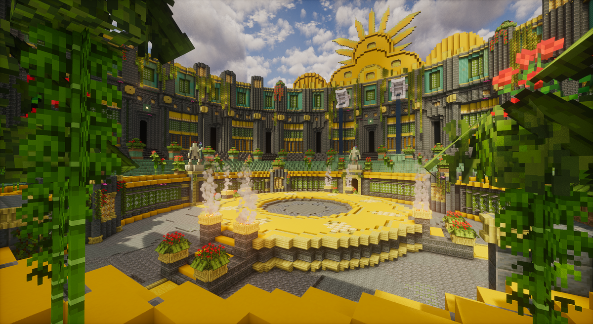 Jungle Boss Colosseum — Jungle Minecraft boss arena, screenshot 4