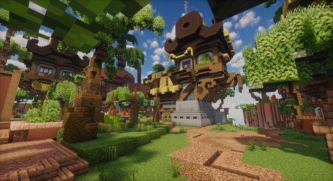 Tropica Bay — Tropical Minecraft spawn, screenshot 4