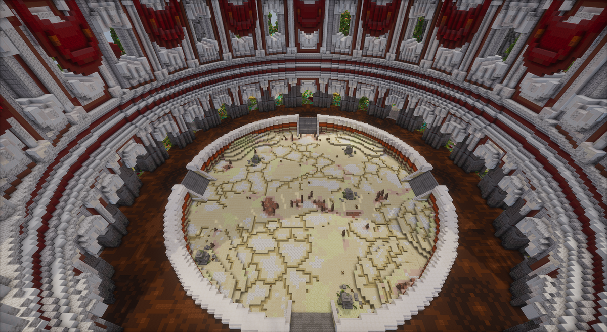 Olympian Coliseum — Greek Minecraft coliseum, screenshot 4
