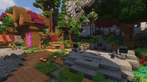 Tiny Fantasy Spawn — Minecraft spawn, screenshot 10