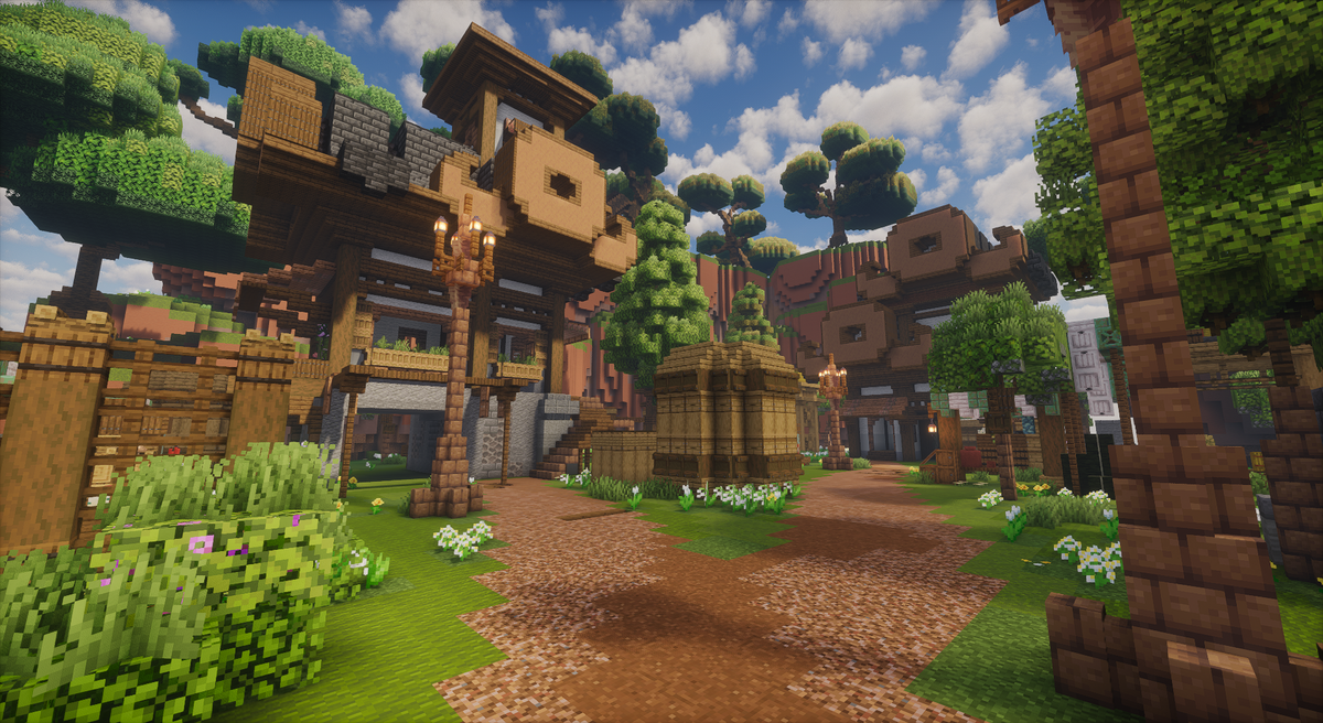 Kingsvale Kingdom — Medieval Minecraft kingdom spawn, screenshot 5