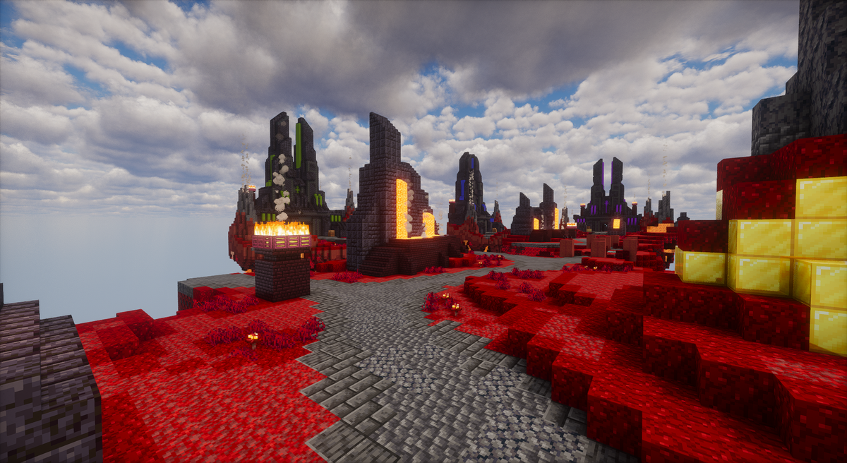 Nether BedWars — Minecraft bedwars map, screenshot 6