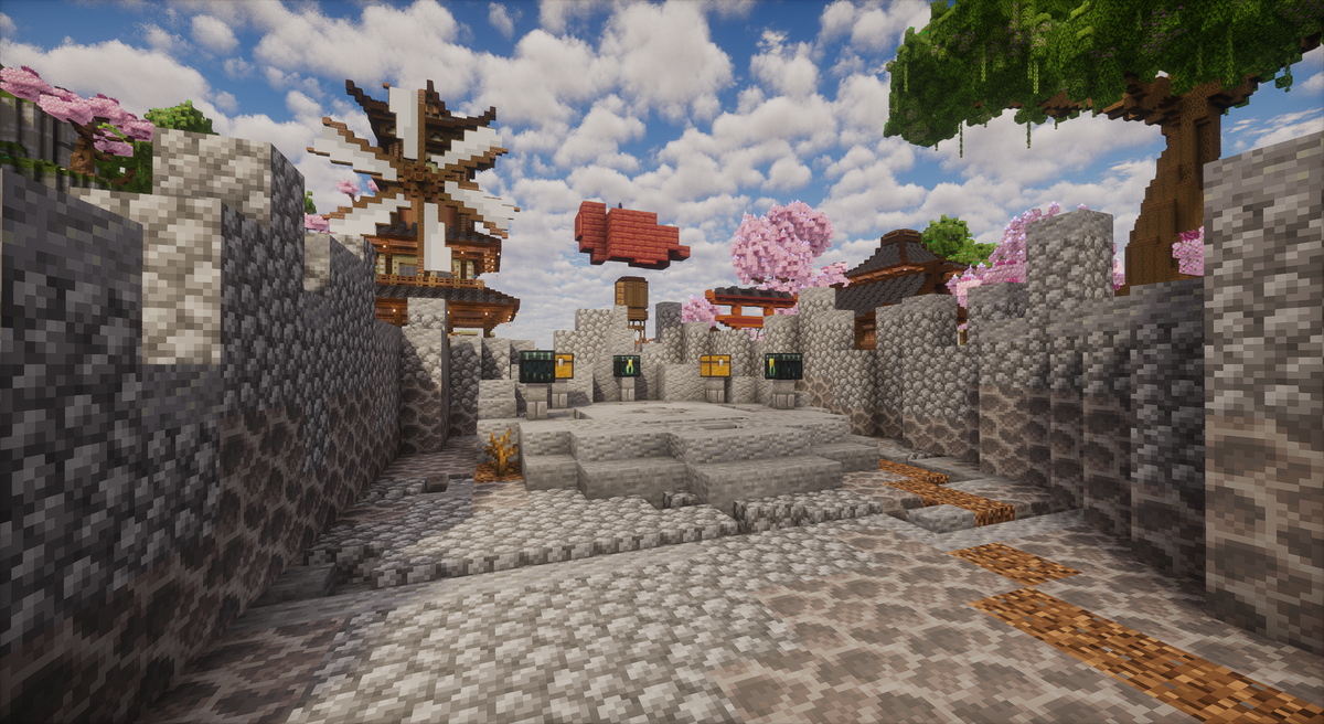 Empire of Kaizora — Japanese Minecraft spawn, screenshot 9