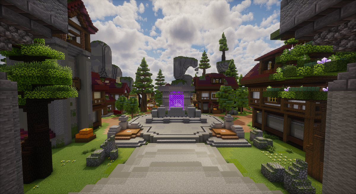 Eldenwood Village Spawn — Medieval Minecraft spawn, screenshot 5