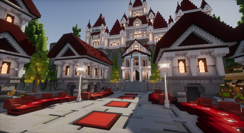 Crownpoint Keep Lobby — Medieval Minecraft lobby, screenshot 2