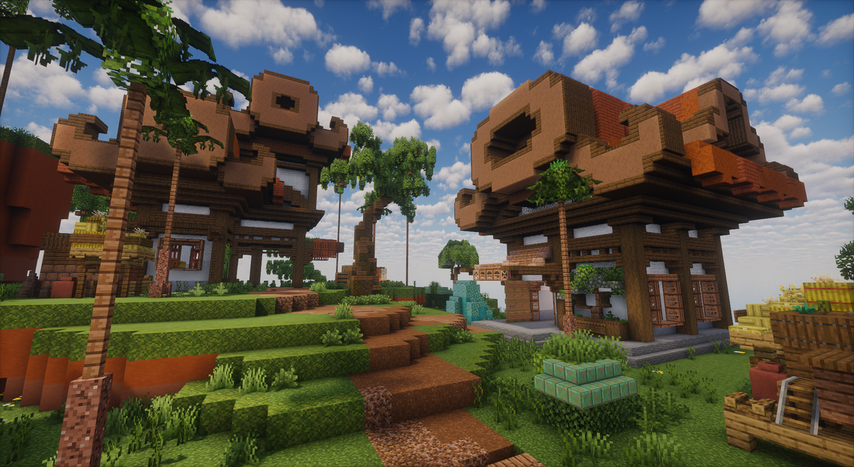 Palmshore Haven — Tropical Minecraft spawn, screenshot 6