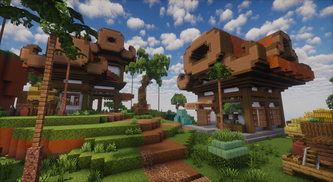 Palmshore Haven — Tropical Minecraft spawn, screenshot 6