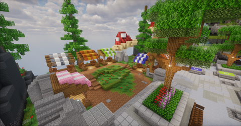 Cute Red Medieval Spawn — Minecraft spawn, screenshot 5