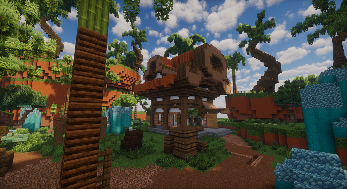 Palmshore Haven — Tropical Minecraft spawn, screenshot 5