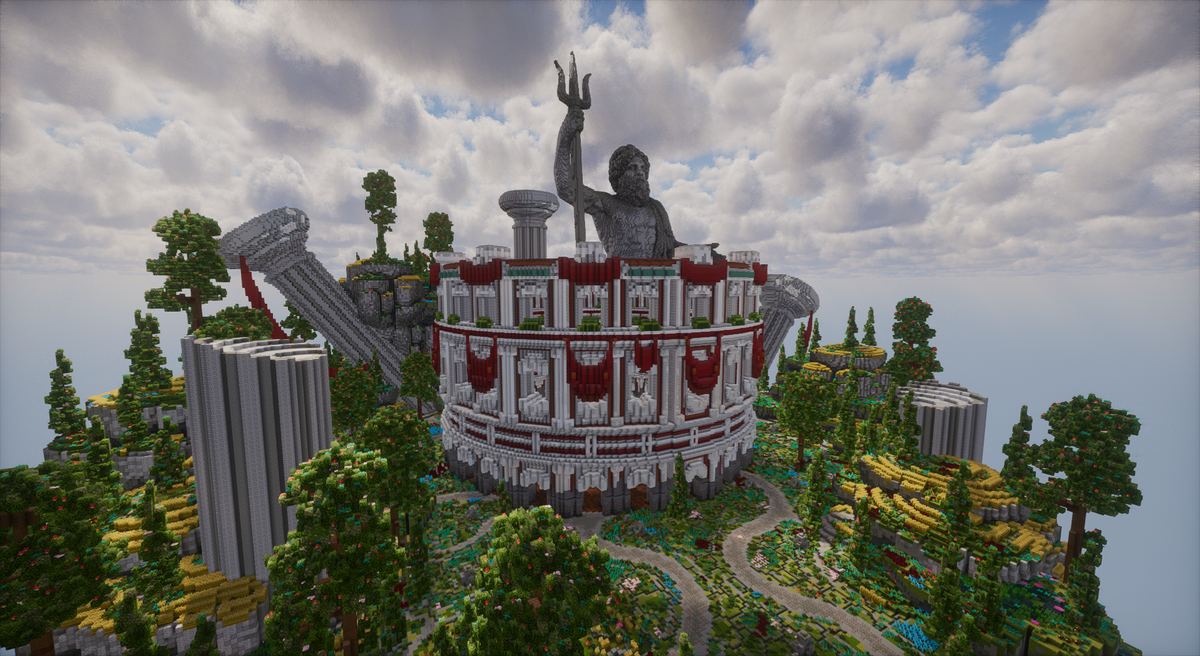 Olympian Coliseum — Greek Minecraft coliseum, screenshot 3