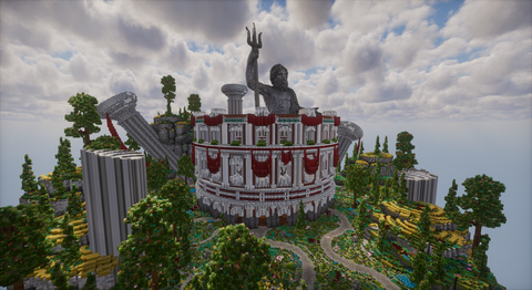 Olympian Coliseum — Greek Minecraft coliseum, screenshot 3