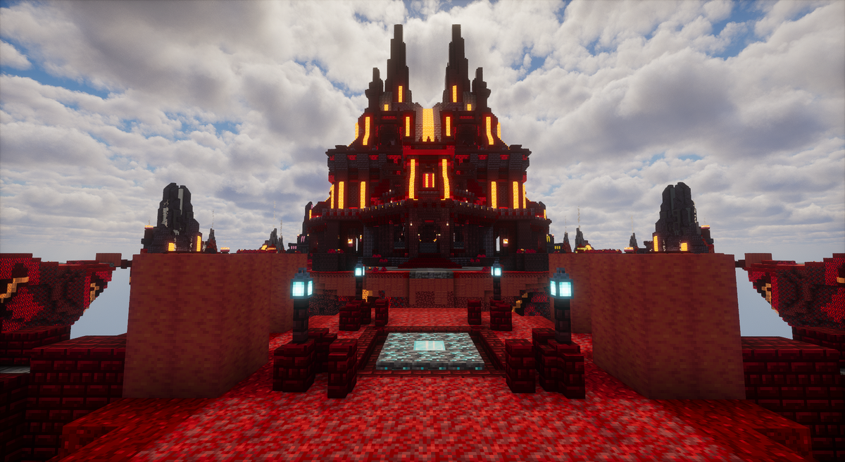 Nether BedWars — Minecraft bedwars map, screenshot 5