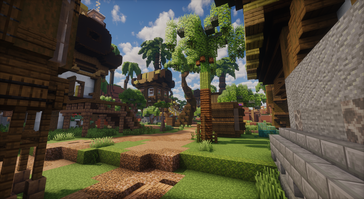 Tropica Bay — Tropical Minecraft spawn, screenshot 3