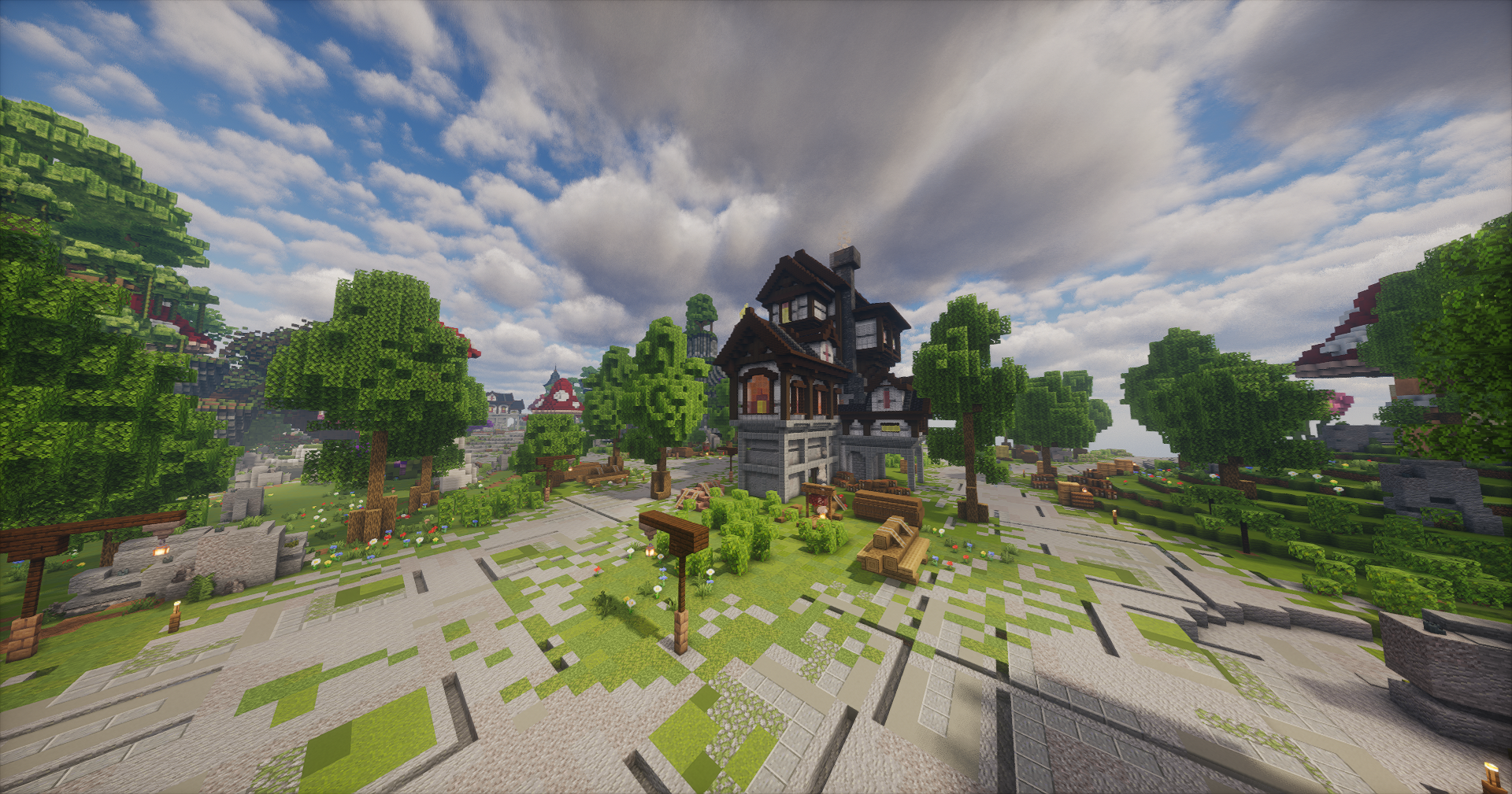 Skyblock RPG Hub Hypixel Like