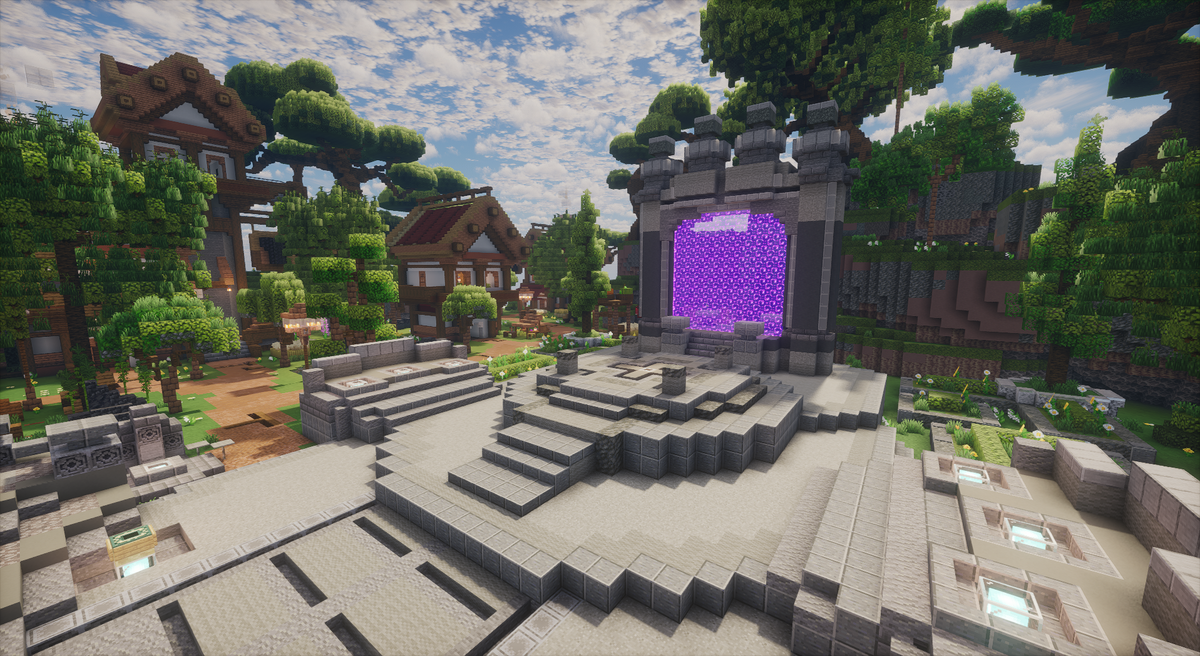 Ravenwood Spawn — Medieval Minecraft spawn, screenshot 8