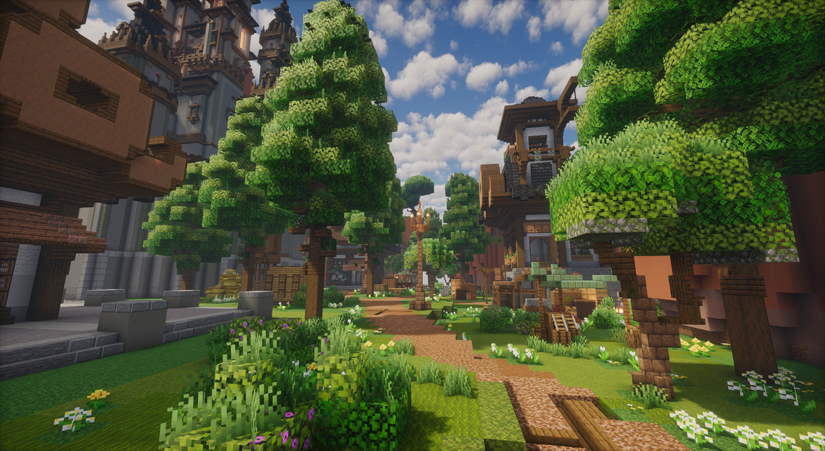 Kingsvale Kingdom — Medieval Minecraft kingdom spawn, screenshot 4