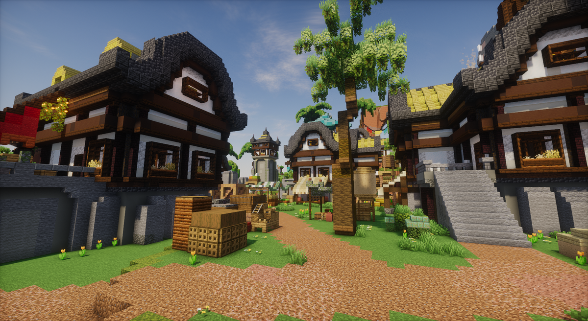 Cute Tropical Spawn — Minecraft spawn, screenshot 6