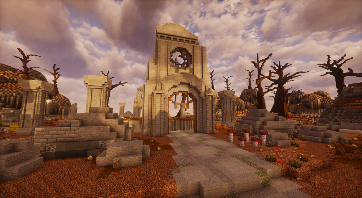 Halloween Crimsonvale Lifesteal Warzone - Halloween lifesteal Minecraft spawn with warzone, screenshot 7