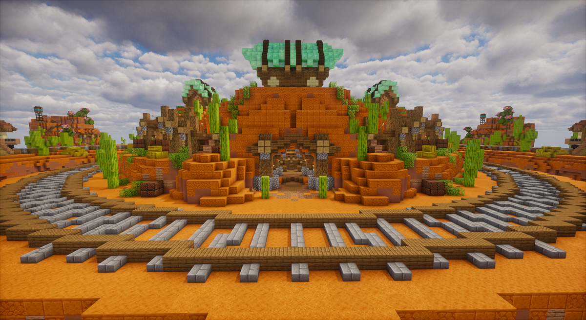 Mesa BedWars — Minecraft bedwars map, screenshot 4