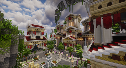 Imperial Olympus - Greek Minecraft spawn, screenshot 7
