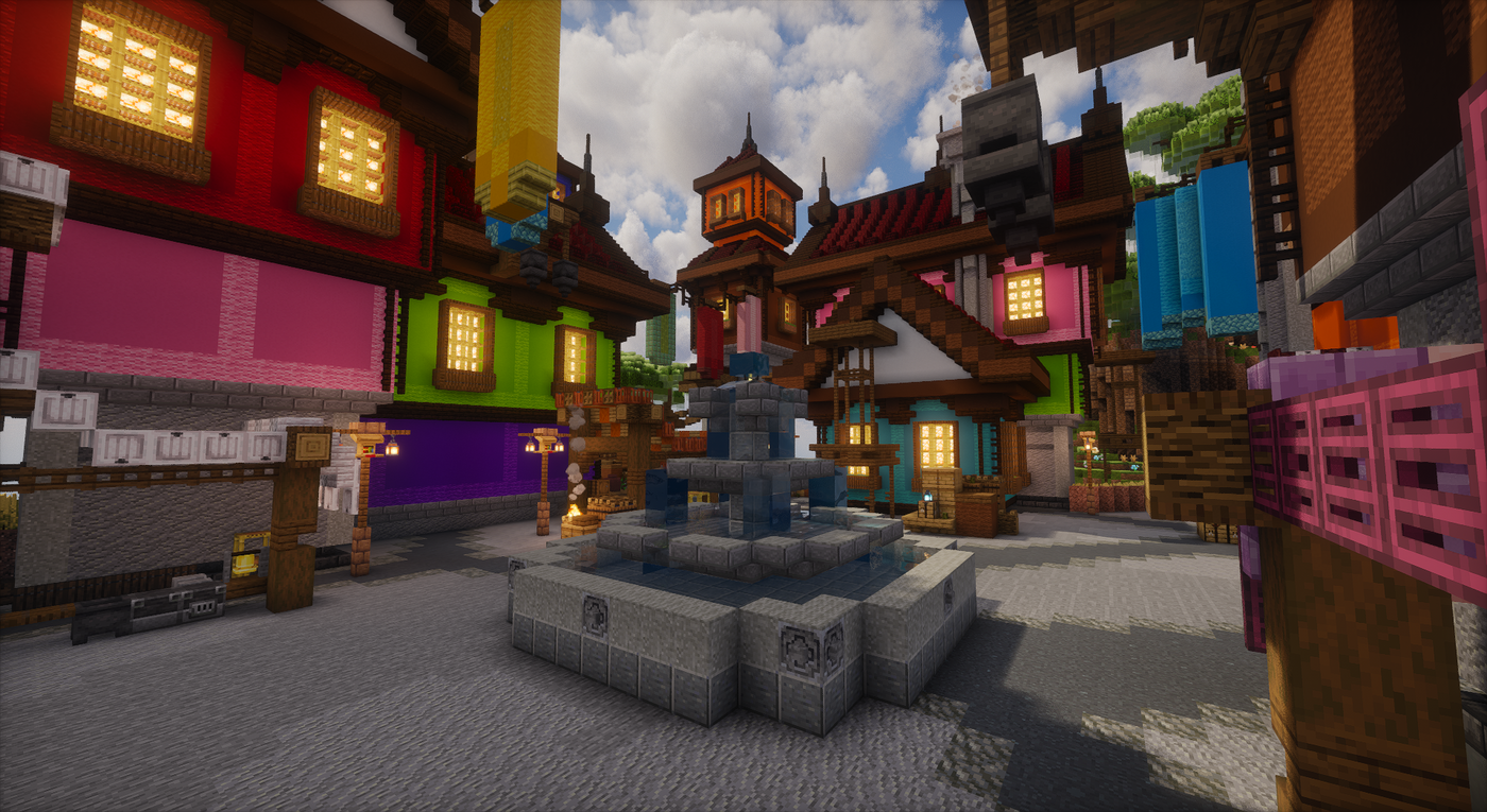 Colorful Haven Lobby