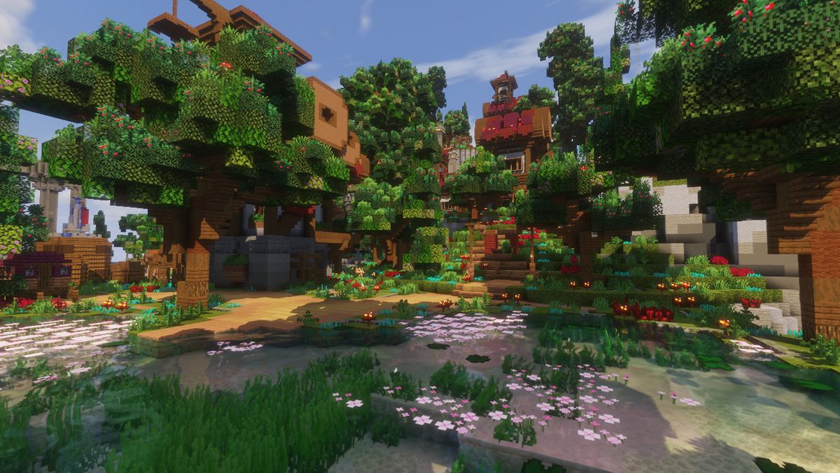 Tiny Fantasy Spawn — Minecraft spawn, screenshot 8