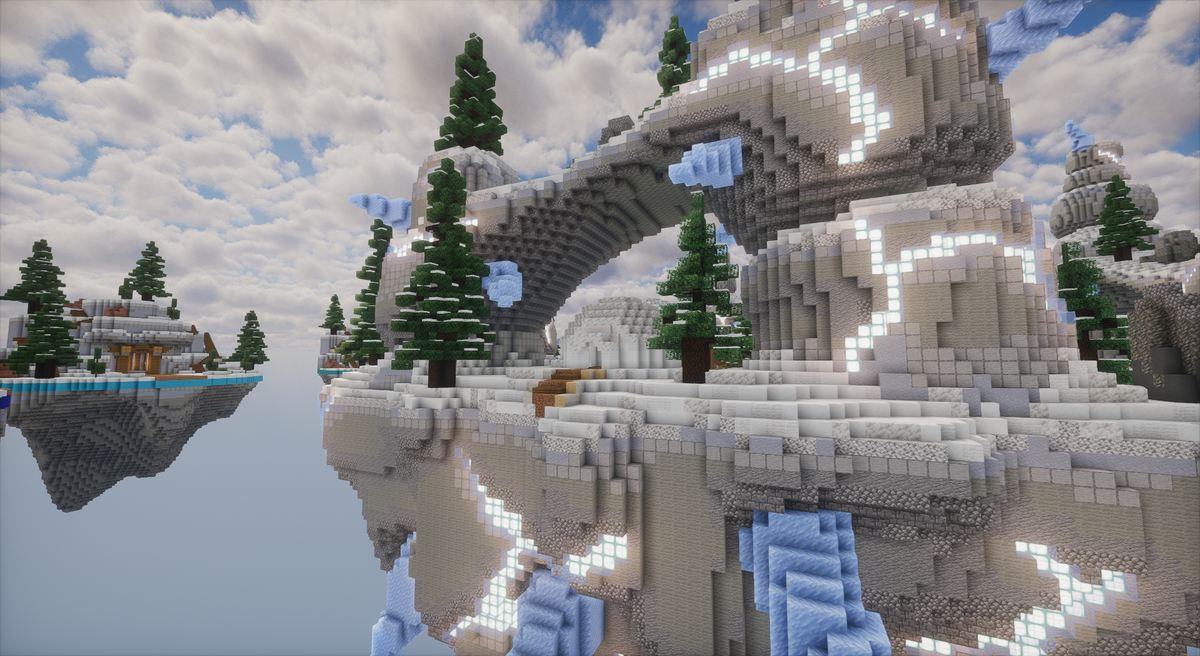 Winter BedWars — Minecraft bedwars map, screenshot 4