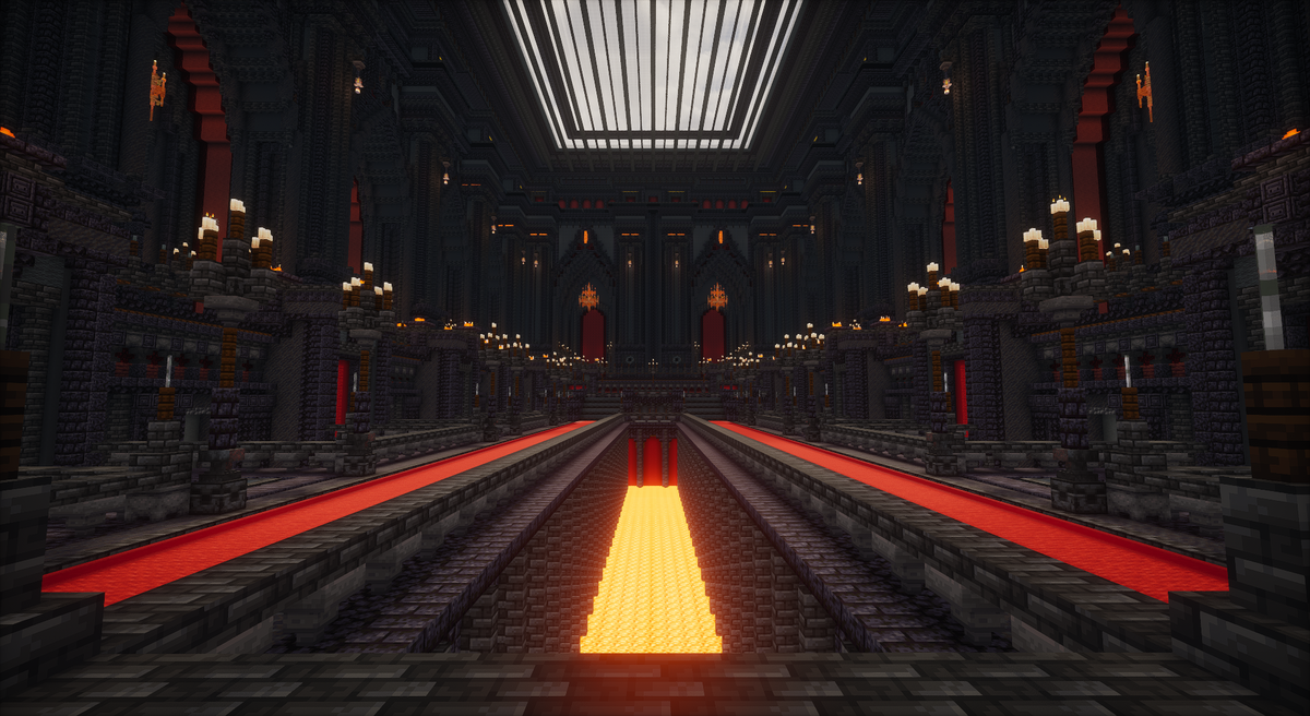 Fallen Infernum Dungeon — Nether Minecraft dungeon, screenshot 2